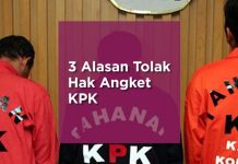 3 Alasan Tolak Hak Angket KPK!